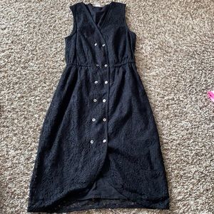 black lace dress size 2❤️